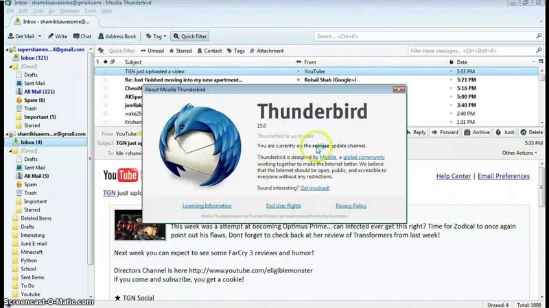 Mozilla Messaging – Thunderbird 3